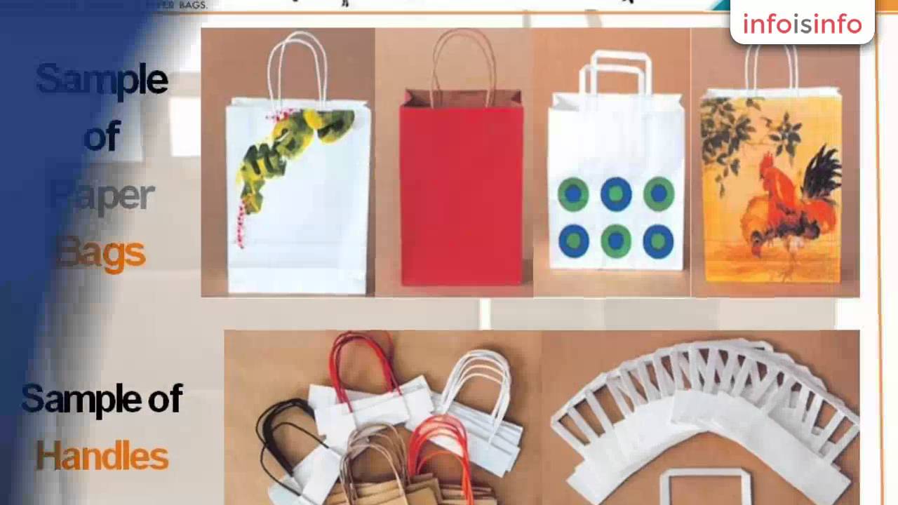 Paper Bag in Bangalore Colorbag India InfoIsInfo YouTube