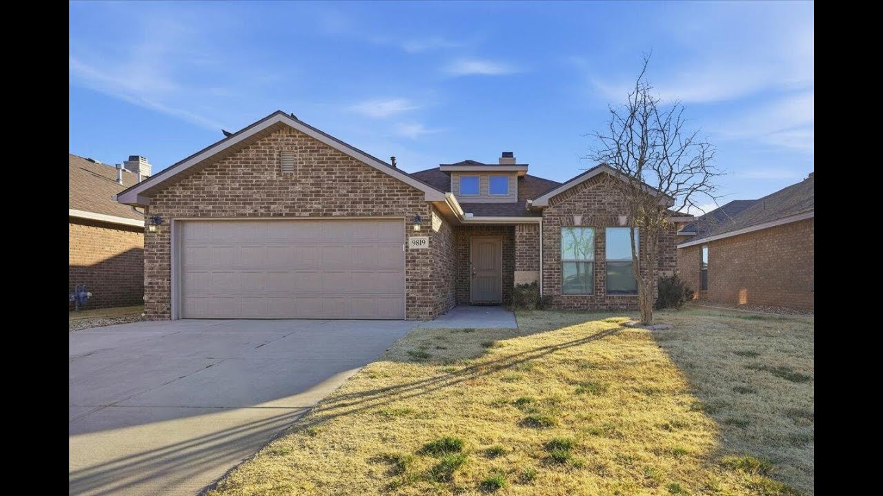 NEW LISTING: 9819 Virginia Avenue Lubbock TX 79424