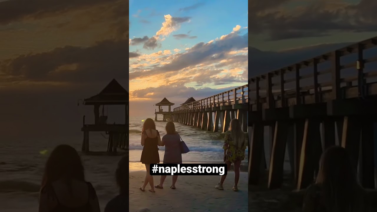 Although Battered and Broken by Hurricane Ian, the Naples Pier Still Stands as a Symbol of Strength