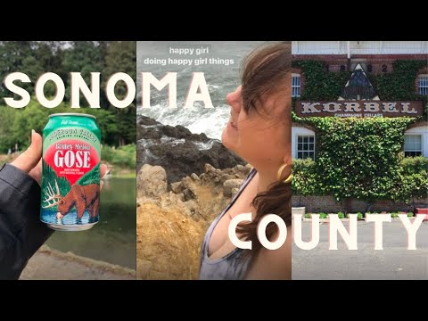 SONOMA TRAVEL VLOG | Korbel, Bodega Bay, Guerneville CA & more