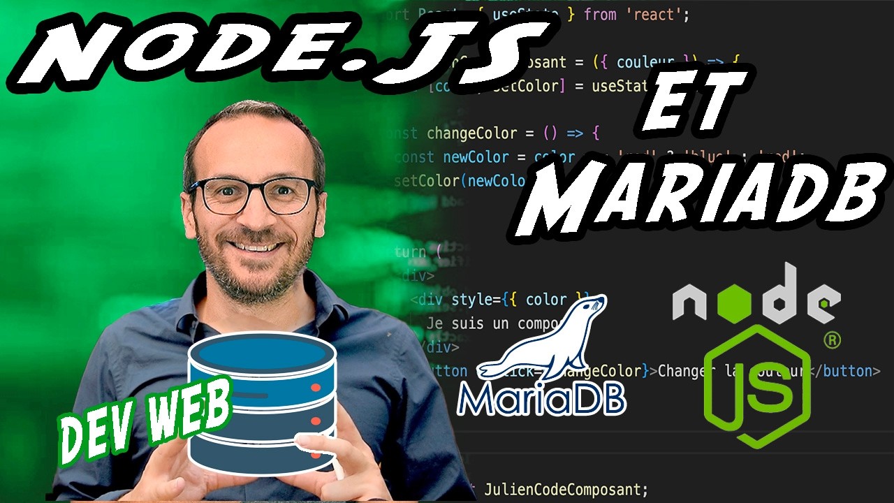 [nodejs.04] Comment intégrer une base de donnée mariadb dans un projet ...