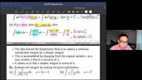 04 The Substitution Rule Part 1