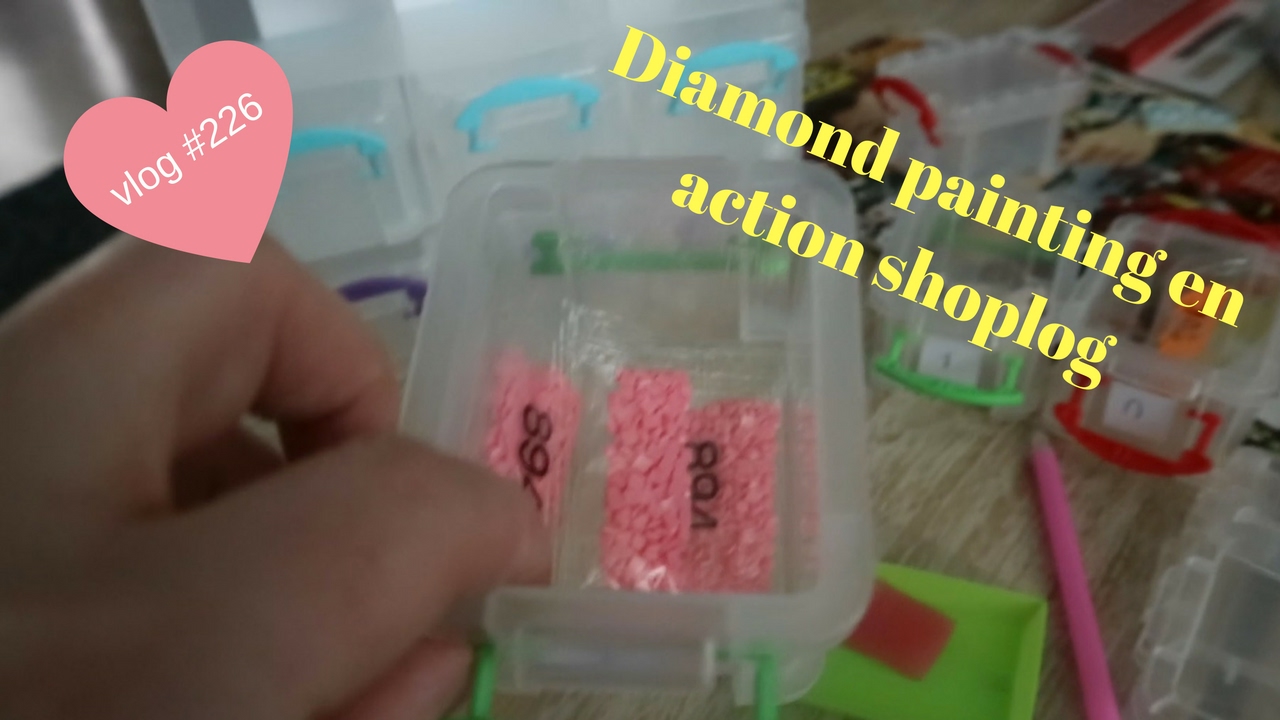 DIAMOND PAINTING EN ACTION SHOPLOGJE.....VLOG #226 - YouTube