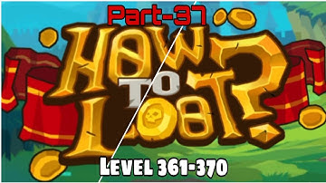 #HowtoLootPinPullGamePlay !! How to Loot !! Level 361-370 How to Loot Pin Pull Hero Rescue Game Play