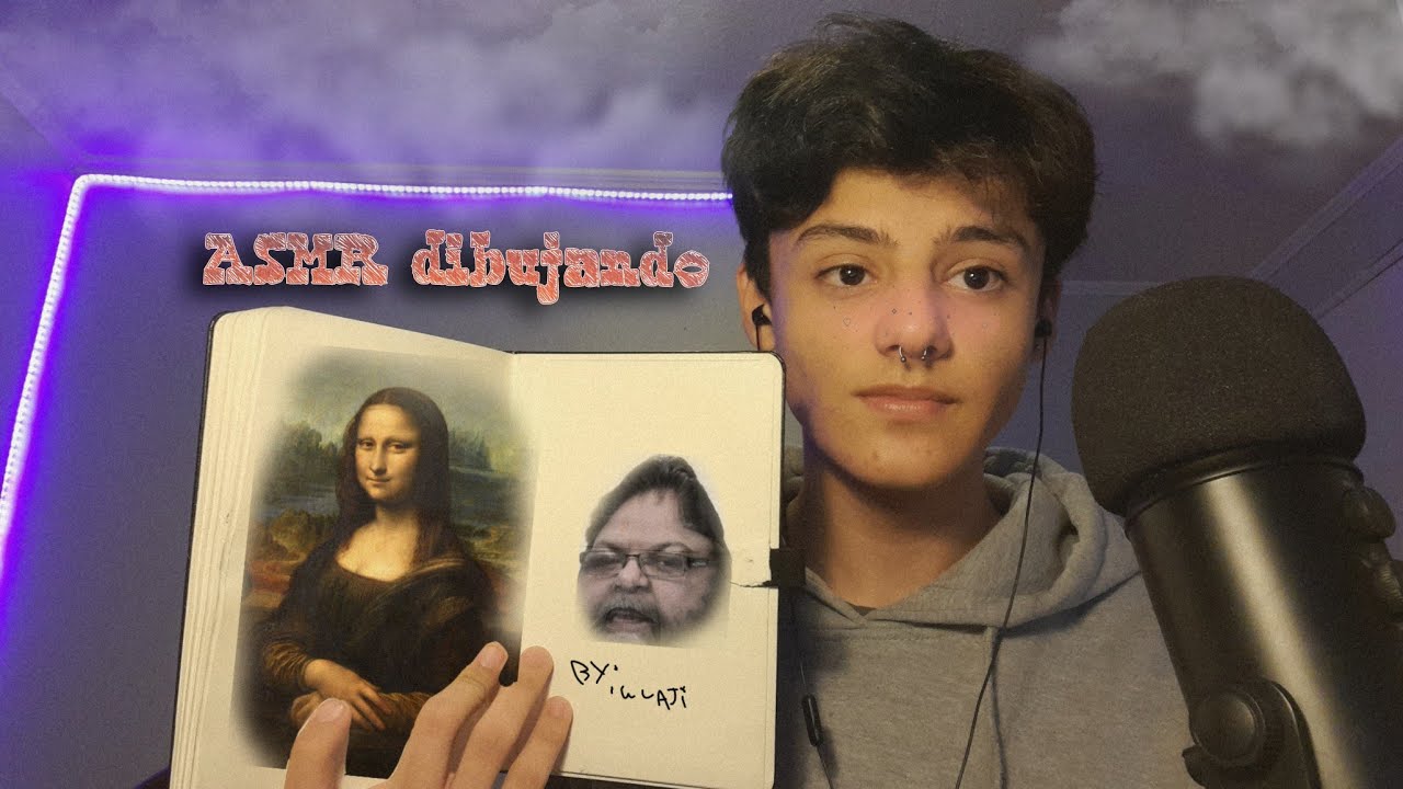 ASMR dibujando cositas con/sin música relajante^^ | ASMR en español