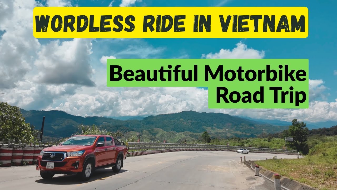 Дорога без слов | Вьетнам на мотоцикле глазами путешественника, красивые виды и атмосфера (40 минут)