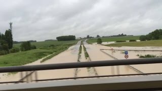 Inondations: les images spectaculaires des témoins BFMTV