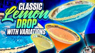 The PERFECT Lemon Drop Cocktail 🍋 (Classic + 6 Flavor Variations You NEED to Try!)
