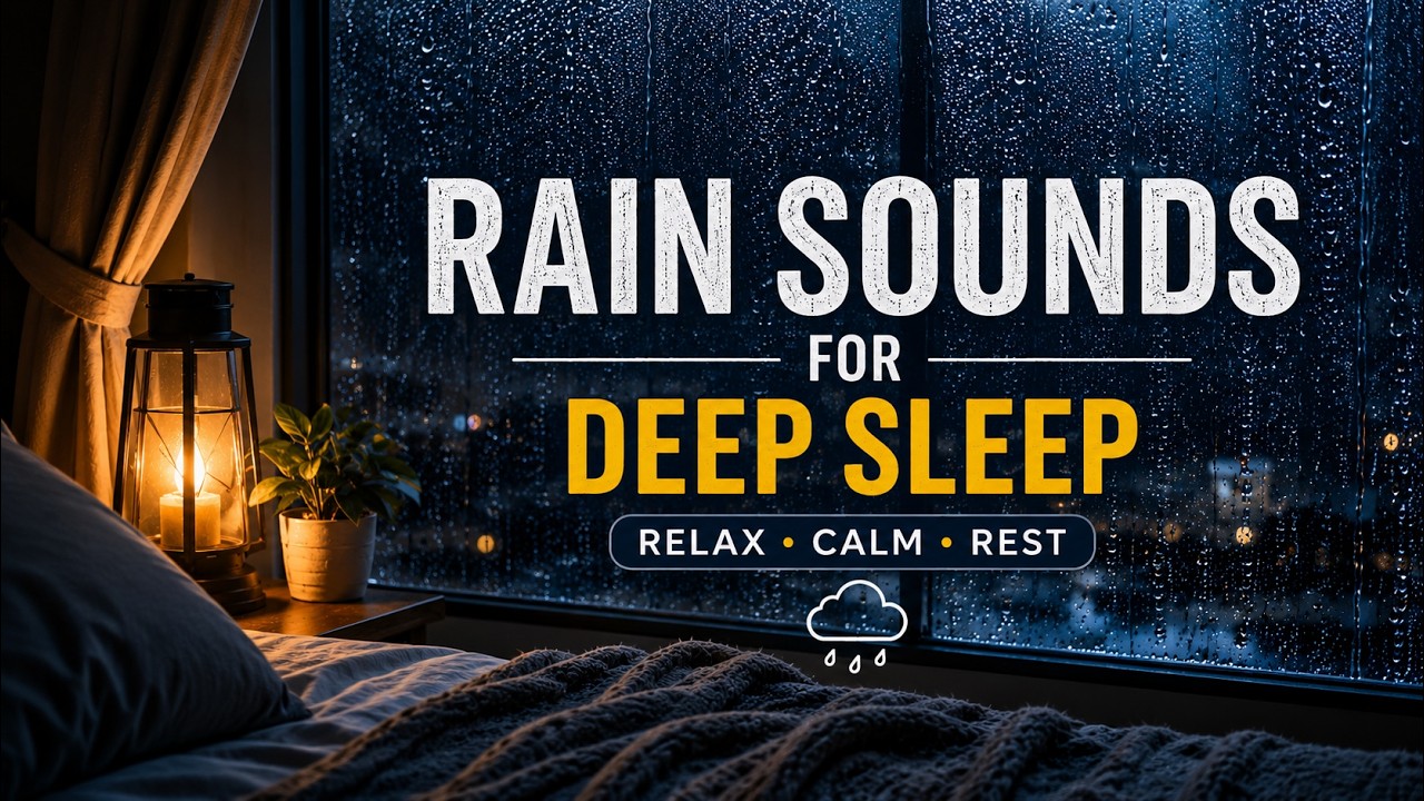 Soft Piano Music with Rain Sounds to Fall Asleep Fast - YouTube