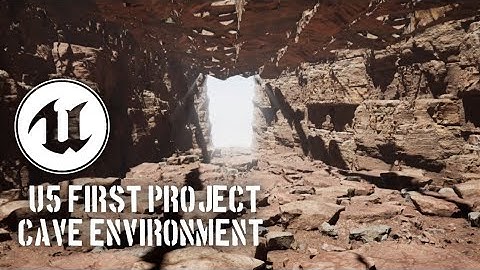 Nordic Cave Environment in Unreal Engine 5 Using Lumen