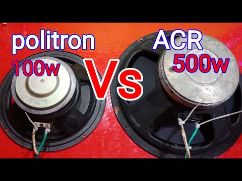 Uji Coba Menggabungkan 2 Speaker Beda Merk Dan Beda Watt Youtube