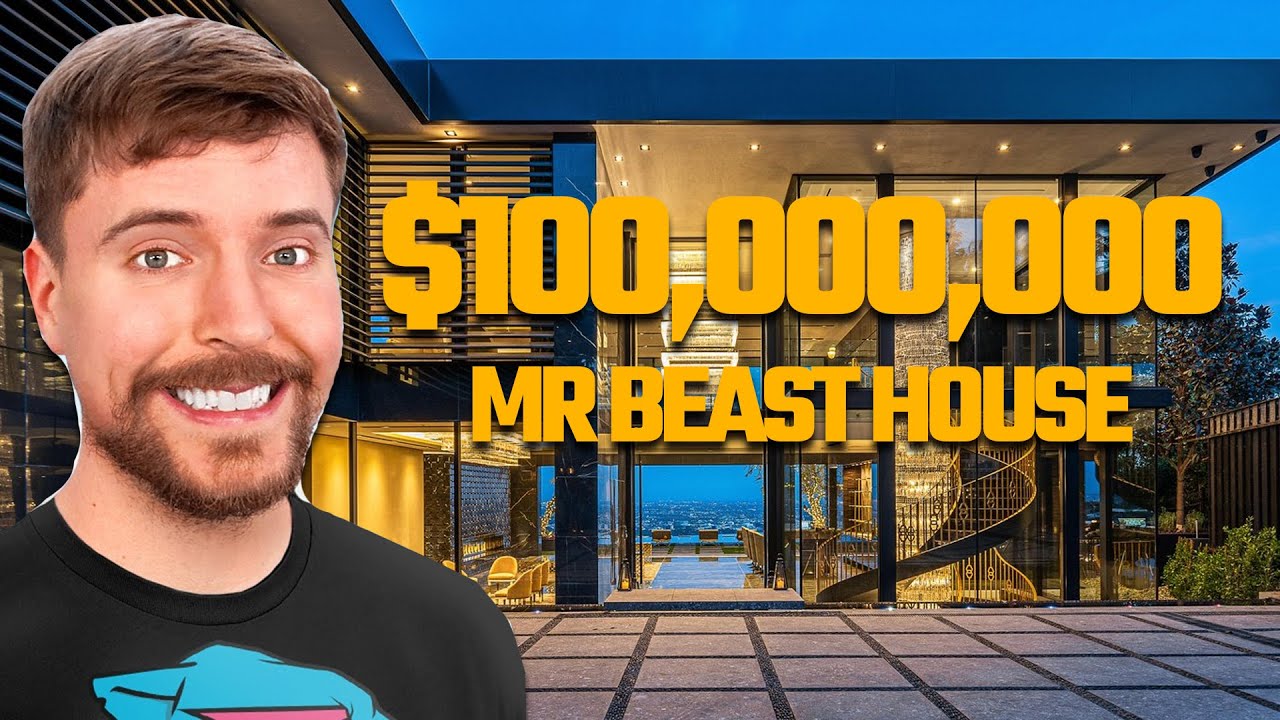 MrBeast 100 Million House 1200 Bel Air Road YouTube