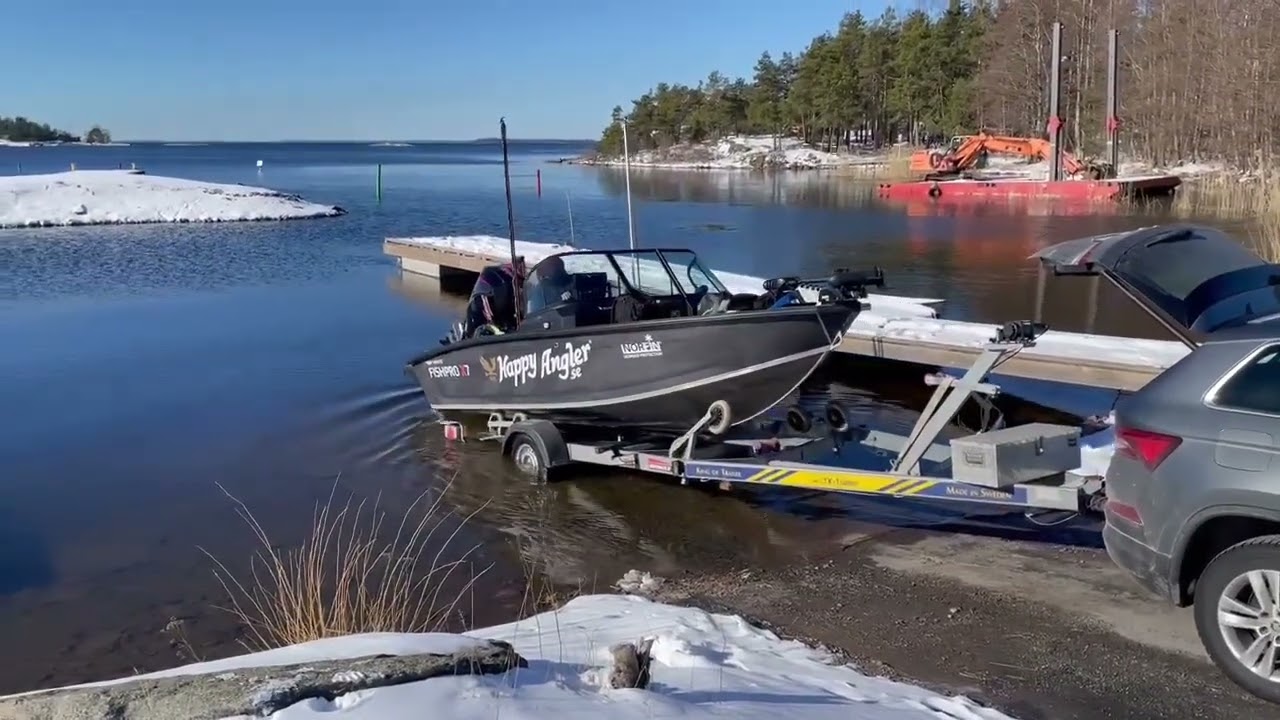 Sjösätta båten smidigt.