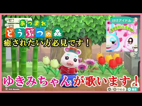 Switch あつまれどうぶつの森 ゆきみが歌う けけアイドル Youtube