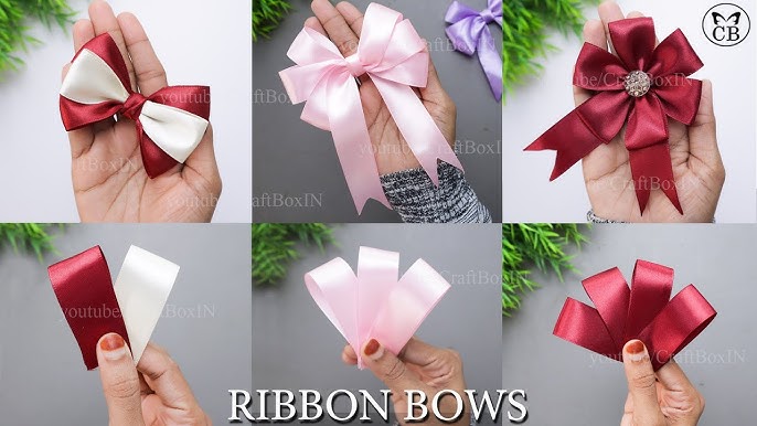 The Sweetest Satin Hair Bow - DIY – Ribbon and Bows Oh My!