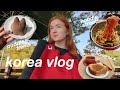solo trip to gwangju, home sick, crochet an ugly scarf w/ me, viral cafes, street food ☕ korea vlog Mp3 Song