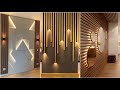 100 Modern Living Room Wall Decorating Ideas 2024 Home Interior Design| Wooden Wall Cladding P8