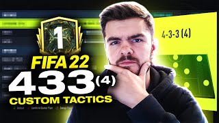 Best PRO 433(4) Custom Tactics Division 1 META - FIFA 22 Ultimate Team