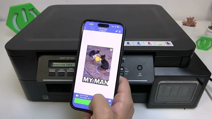 BROTHER DCP-T510W – How to Print from App