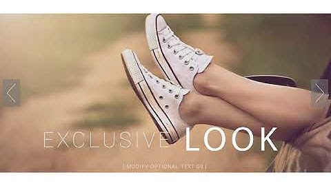 SIMPLE Parallax Photo Gallery | After Effects template