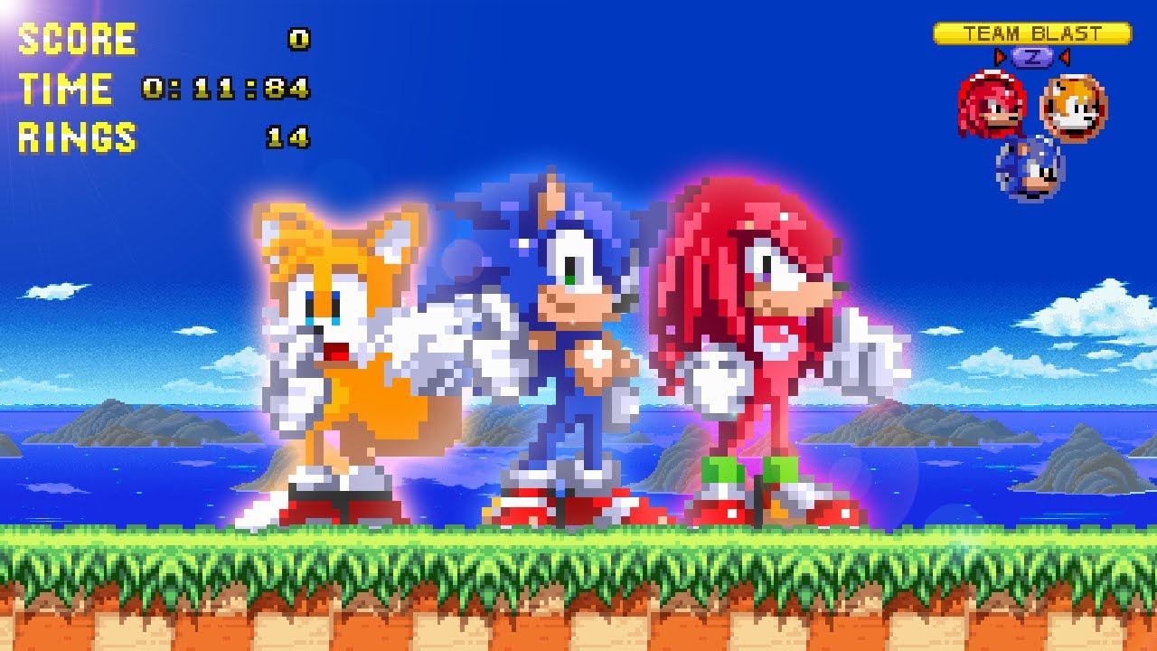 Sonic Mania Classic Heroes In sonic 3 air 