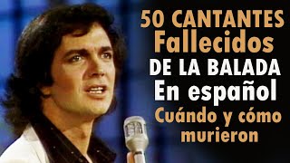 Camilo Sesto y los mejores de la historia de la balada romántica en español ¿Cuál es tu favorito?