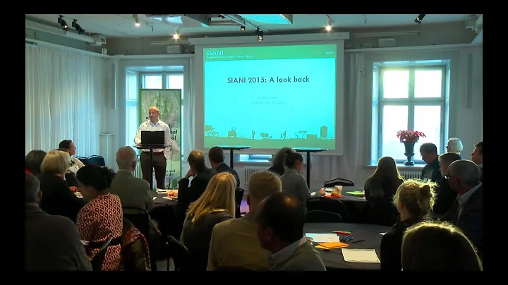 Presentation of SIANI 2015  Matthew Fielding | SIA...