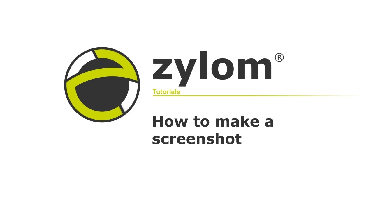 Zylom Tutorial #01 | How to make a screenshot