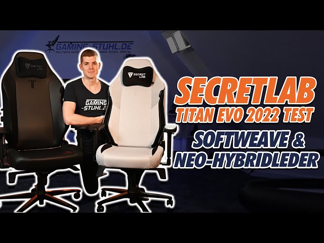 Secretlab TITAN Evo 2022 Gaming Stuhl - Ergonomisch & Bequem - 4D