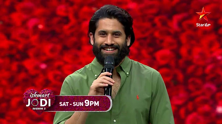 Ishmart Jodi Season 3 - Promo | Challenge Theme | Naga Chaitanya | Every Sat-Sun at 9 PM | Star Maa