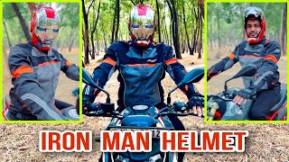 Iron Man Helmet 🔥 | All The Features & Controls Of Iron Man Helmet | Is It Safe for Riding? screenshot 3