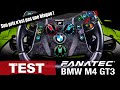 Test du volant fanatec podium steering wheel bmw m4 gt3