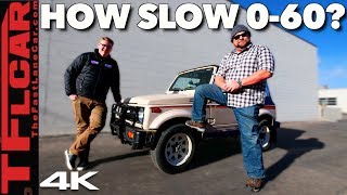 Is this the Slowest Car We've Ever Tested? 1987 Suzuki Samurai Unfiltered Buddy Review