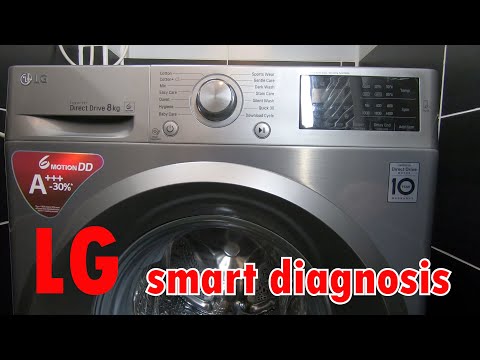 Video: Diagnosticarea Inteligentă A Mașinii De Spălat LG: Cum Să Vă Conectați La Telefonul Smart Diagnosis Utilizând Aplicația și Cum Să O Utilizați?