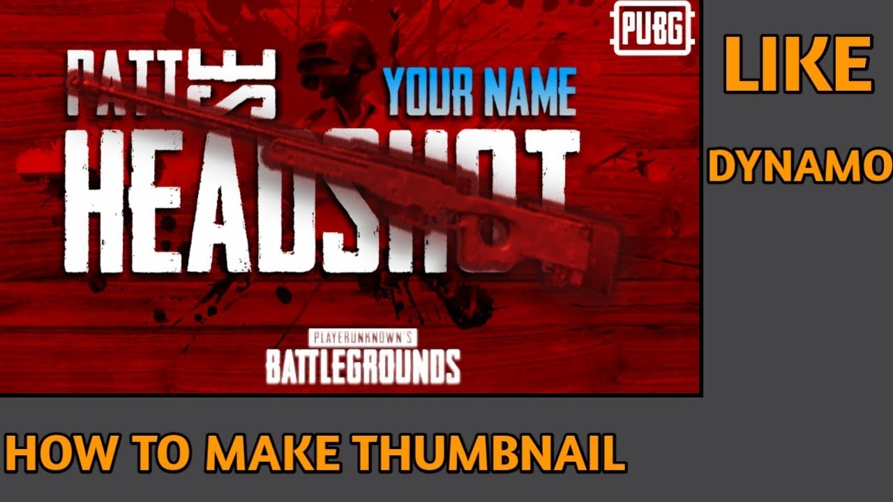 How to make Thumbnail Like Dynamo Gaming easily full tutorial ON a Android