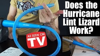 Hurricane Lint Lizard Review: Dryer Lint Cleaner *As Seen on TV*