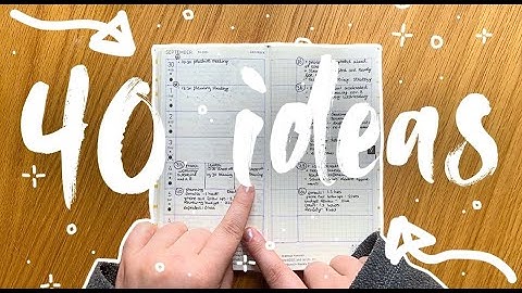40 Ideas For The Hobonichi Weeks | Get Inspired for 2025!