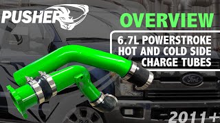 Overview  Pusher 6.7L Powerstroke Hot & Cold Charge Tubes