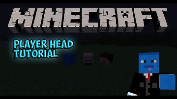 How to make Player Heads in Vanilla Minecraft[NO MODS]