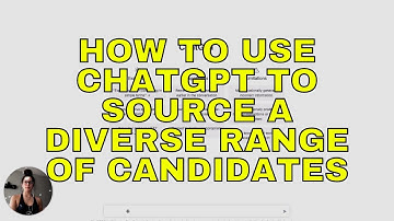 HOW TO USE CHATGPT IN RECRUITMENT: Boolean String Tutorial