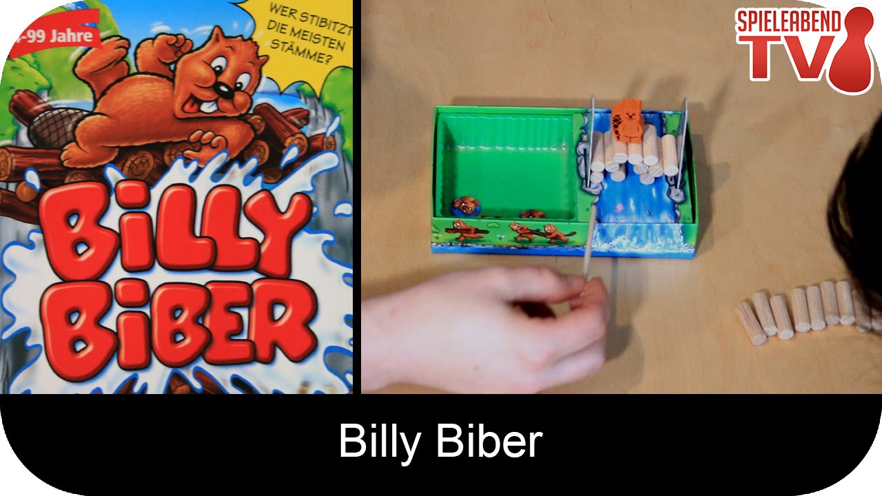 Billy Biber - Gioco Da Tavolo In Legno Per Bambini (1-4 Giocatori) - Castori, Tronchi E Fiume, Durata 10-15 Minuti - Istruzioni In Tedesco - 5