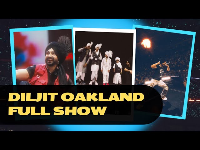 Diljit Dosanjh - Dilluminati Tour | Oakland Arena | May 2024 | Latest Punjabi Songs 2024 class=