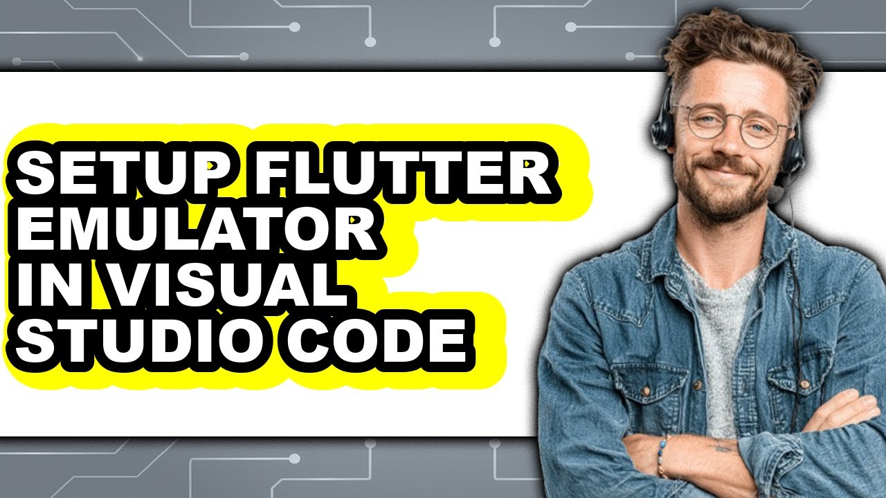 How to Setup Flutter Emulator in Visual Studio Code (updated) - YouTube
