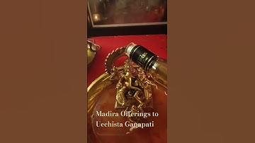 Thumbnail of What does Ucchista Ganapati symbolize? #tantra  #ganpati #shorts