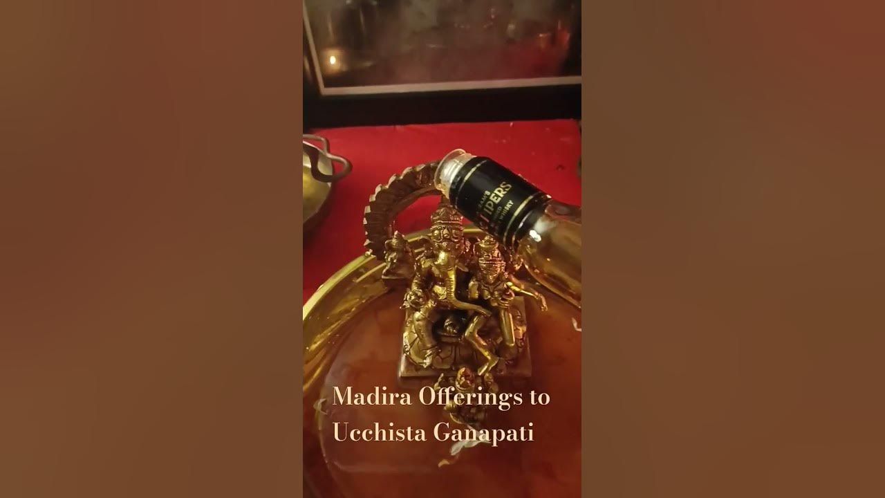 What does Ucchista Ganapati symbolize? #tantra  #ganpati #shorts