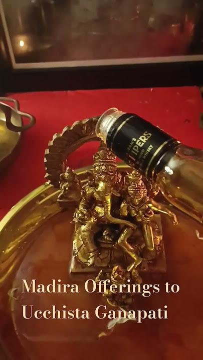 What does Ucchista Ganapati symbolize? #tantra  #ganpati #shorts