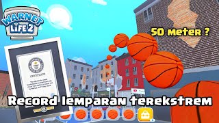 AKU MELAKUKAN REKOR LEMPARAN EKSTREM DI PERMAINAN BASKET - WARNET LIFE 2