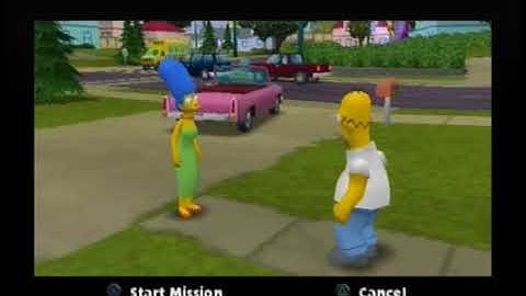 The Simpsons: Hit & Run (PS2): Homer Simpson- Intro, The Cola Caper (Game Walkthrough)