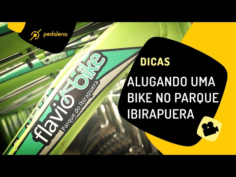 Como alugar uma bike no Parque Ibirapuera - Pedaleria