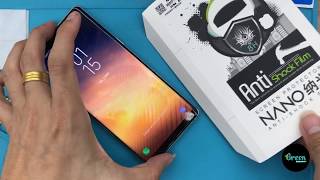 Green Galaxy Note 8 N950F | Nano Clear Full Cover Anti-Shock TPU Film Screen Protector screenshot 5